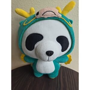 Plush Panda House Bear Japan black & white Cosplay 9"